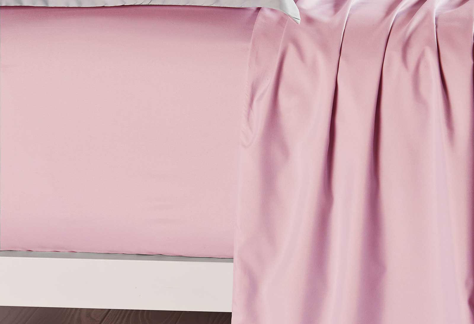Luxton King Single Size Pink Color Fitted Sheet