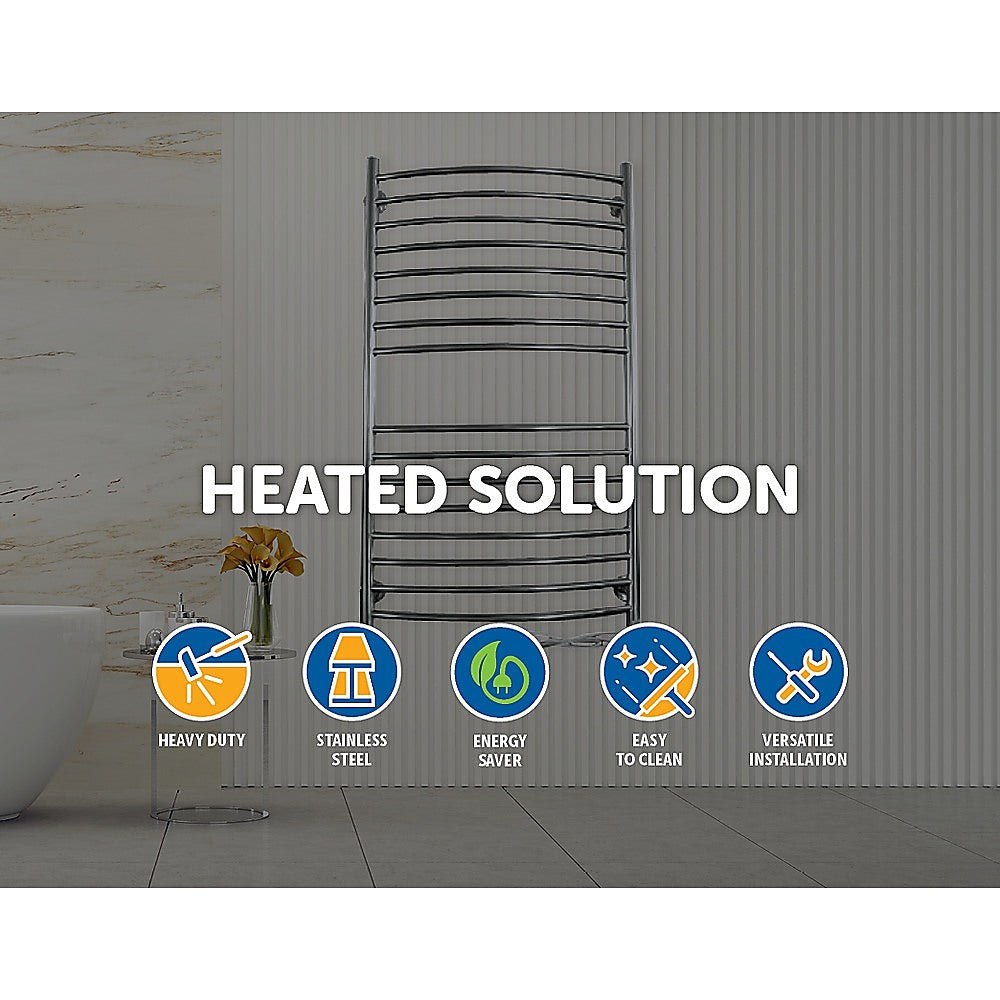 Electric Heated Bathroom Towel Rack / Rails -200w