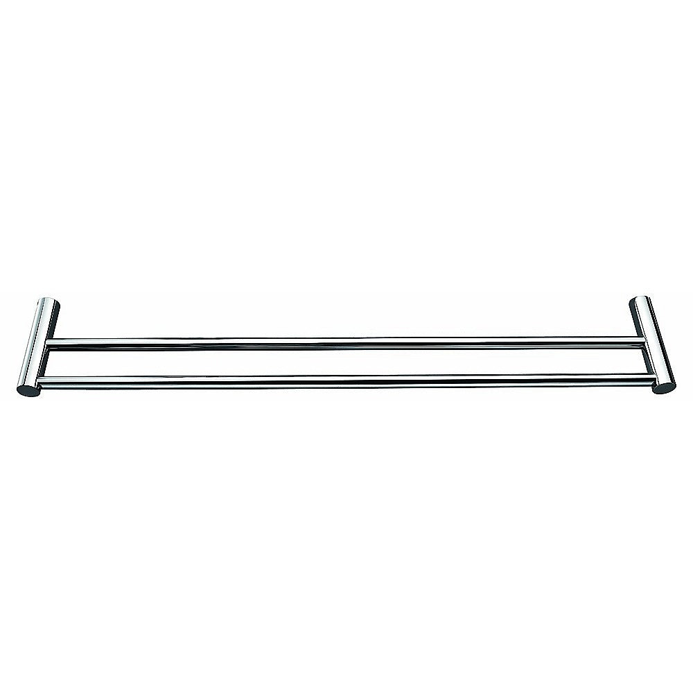 Double Towel Rail Grade 304 Stainless Steel 635mm