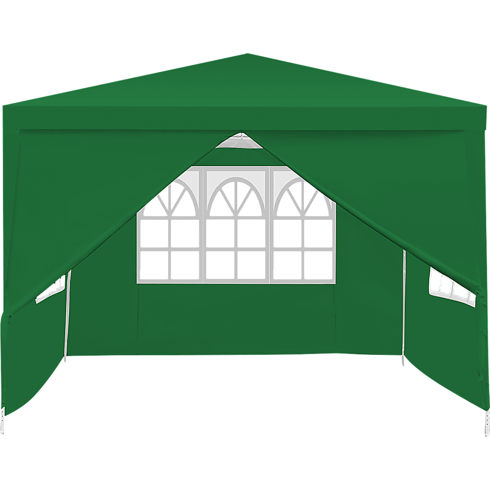3x3m Gazebo Outdoor Marquee Tent Canopy Green
