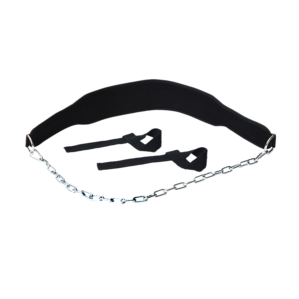 Weight Lifting Belt Gym Back Pull Up Chain Dipping Dip Body Building Training