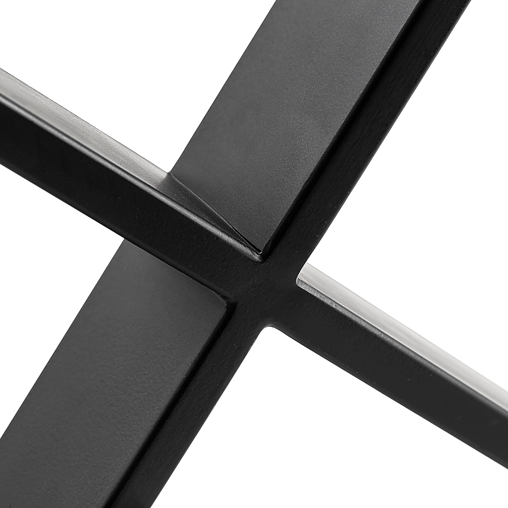 X Shaped Table Bench Desk Legs Retro Industrial Design Fully Welded