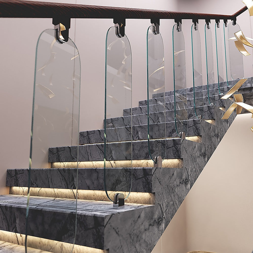 Frameless Glass Stairs Balustrade Toughened Glass - Urbana