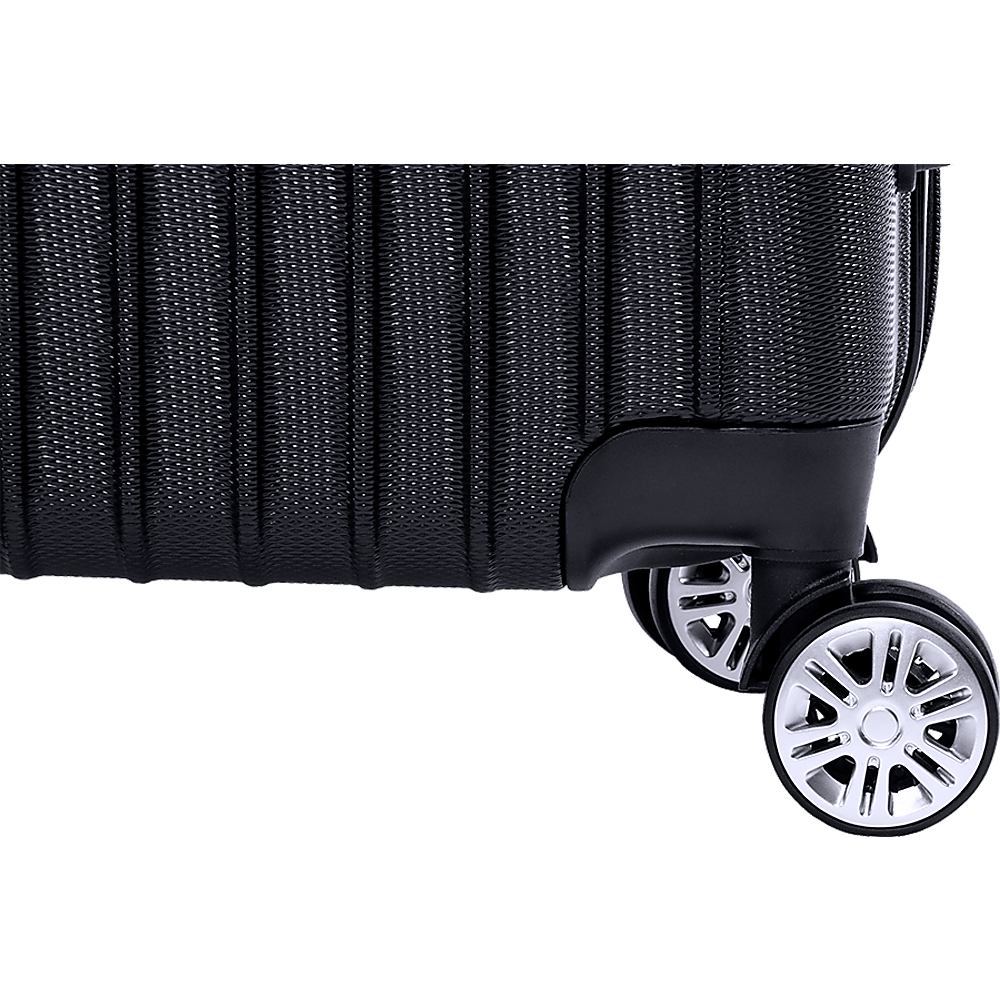 Delegate Suitcases Luggage Set 20" 24" 28" Carry On Trolley TSA Travel Bag