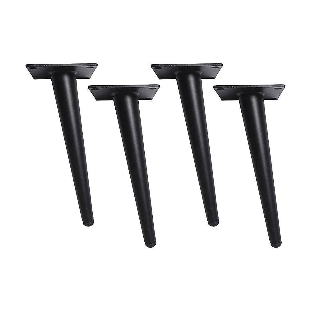 4 x 20cm Metal Furniture Legs Mid Century Retro Scandinavian Danish Sofa Feet