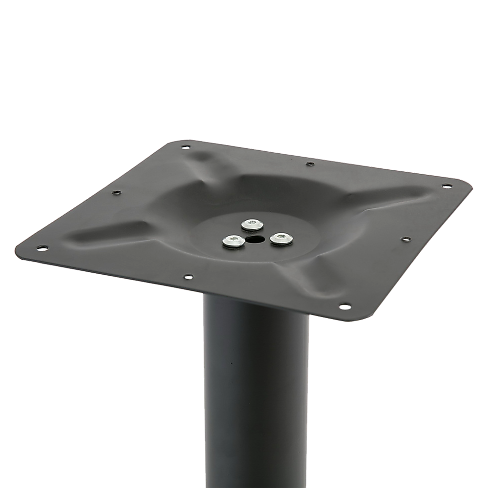 Steel Square 45cm Restaurant Cafe Office Table Base Leg