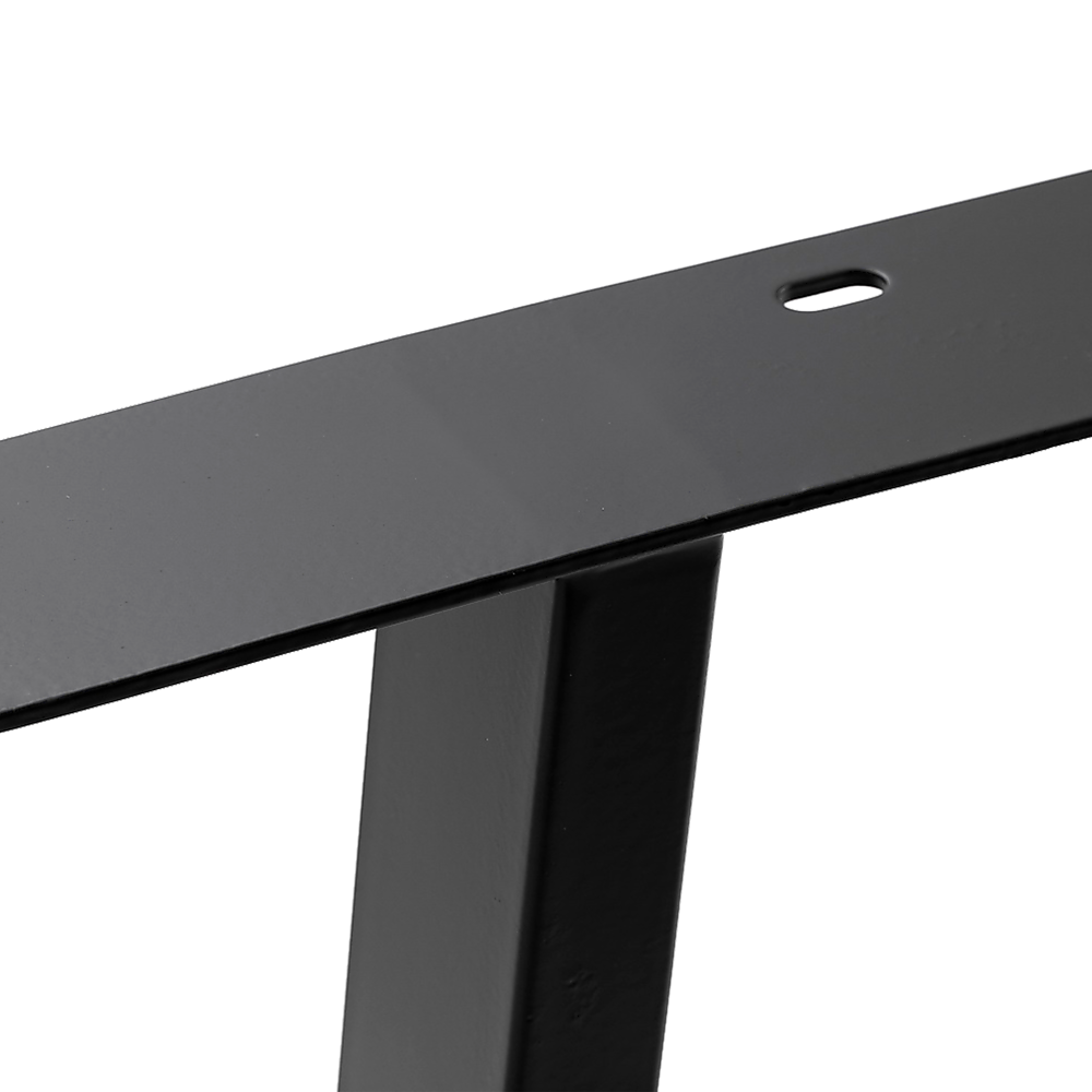 2x Rustic Dining Table Legs Steel Industrial Vintage 71cm