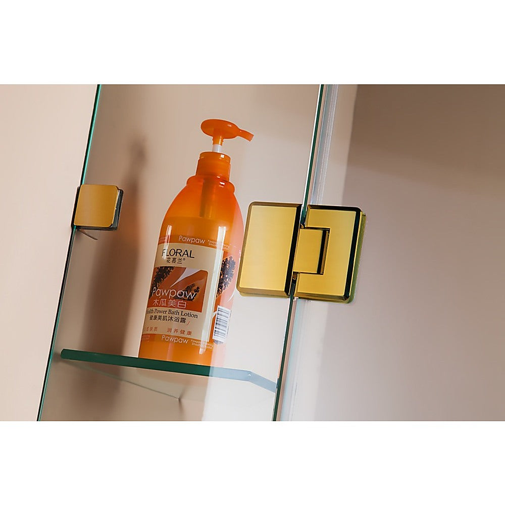 900 x 1450mm Frameless Bath Panel 10mm Glass Shower Screen By Della Francesca