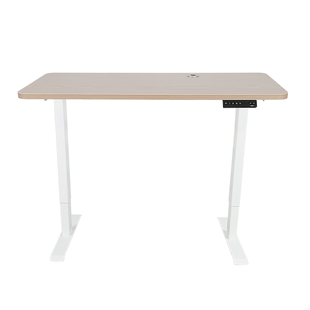 Palermo Standing Desk Sit Stand Height Adjustable Motorised 120cm Table Dual Motor