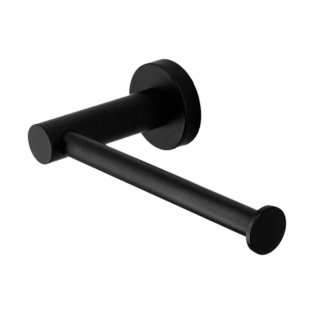 Classic Toilet Paper Holder Bathroom Matte Black Finish