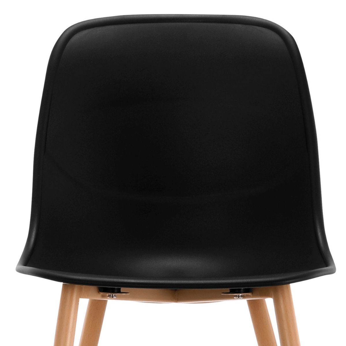 Erin Black Versatile Dining Chair Set of 2