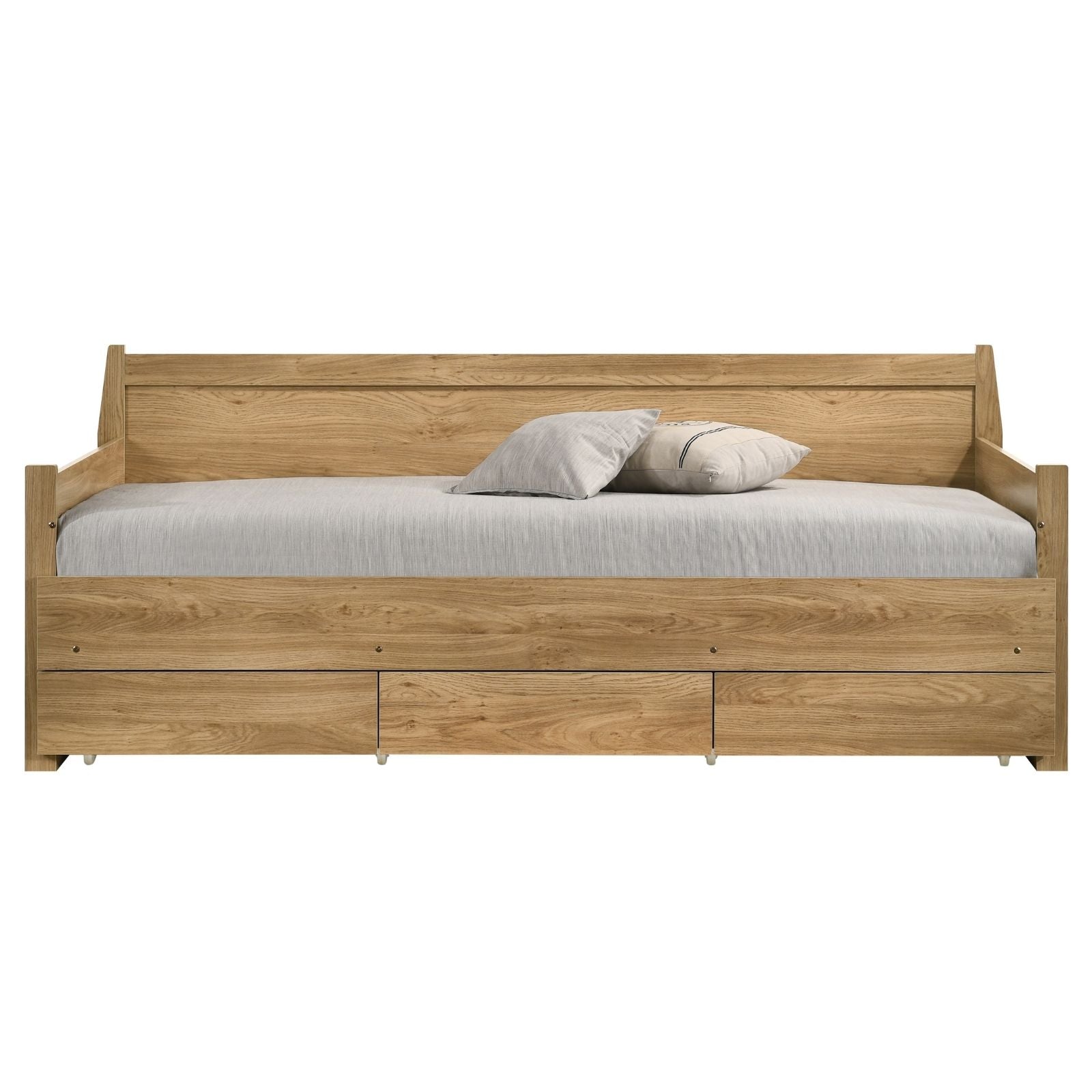 Mica Natural Wooden Day Bed with 3 Drawers Sofa Bed Frame