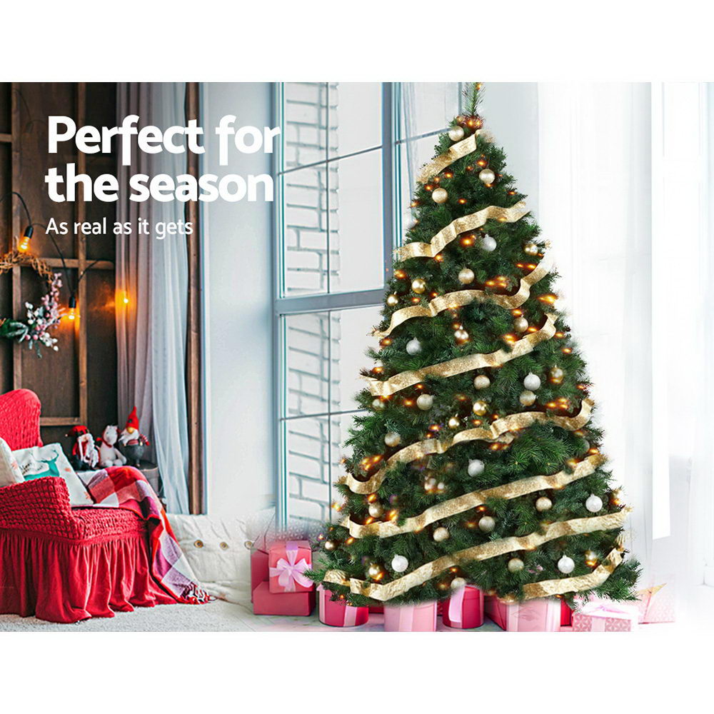 Jingle Jollys Christmas Tree 1.8M 6FT Xmas Decoration Green Home Decor 1024 Tips