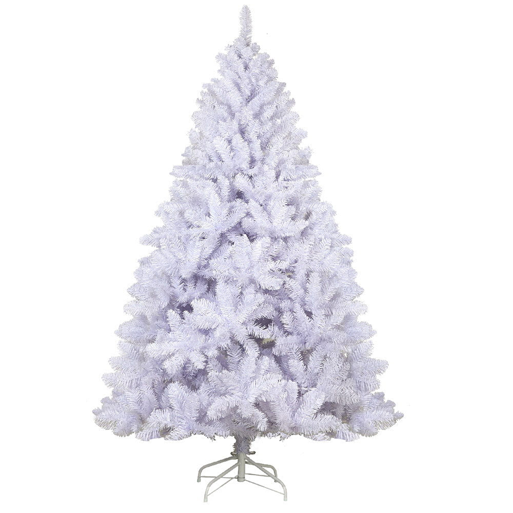Jingle Jollys Christmas Tree 2.1M Xmas Trees Decorations White 1000 Tips