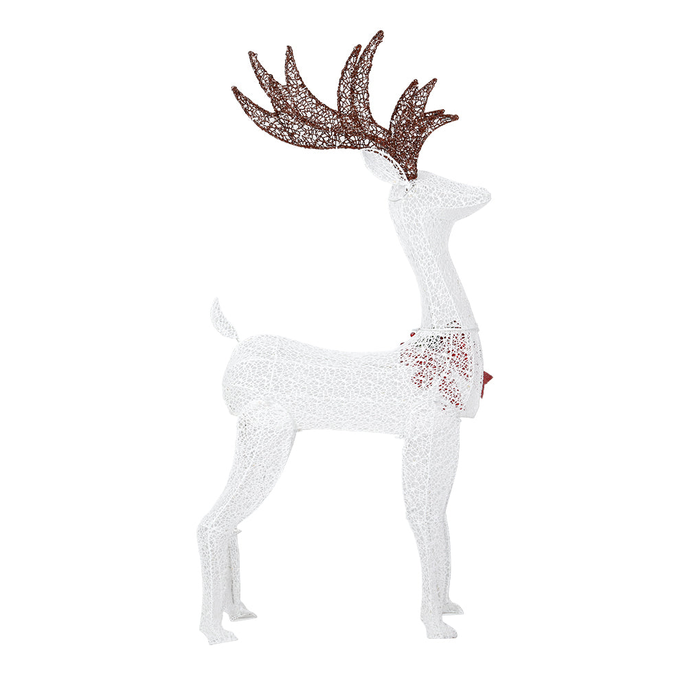 1.5M Christmas Lights Reindeer 100 LED Decorations Jingle Jollys