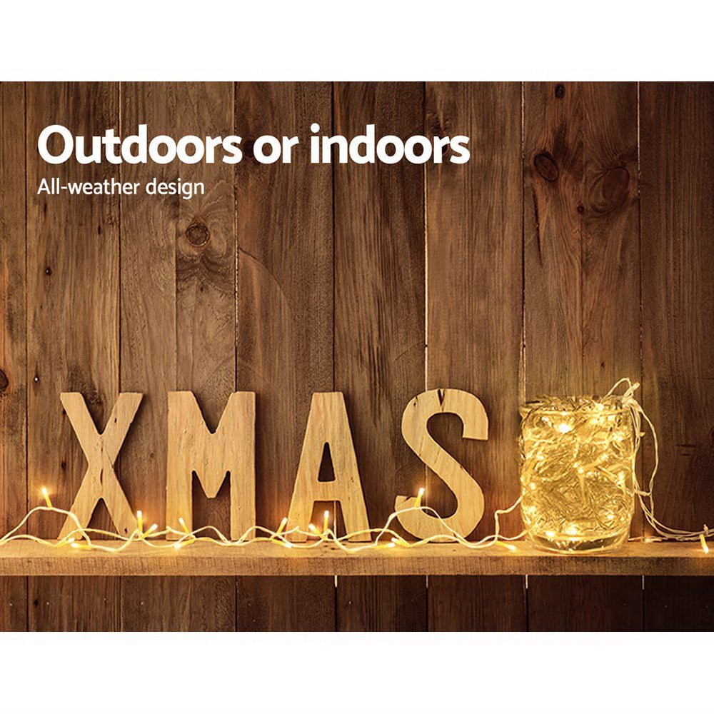 Jingle Jollys 50M Christmas String Lights 500LED Party Wedding Outdoor Garden